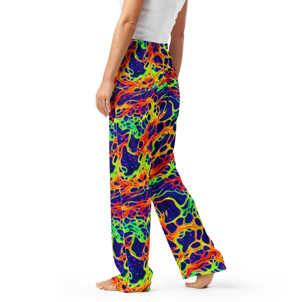 Radiant Organism on Women's Pajama Pants — Left