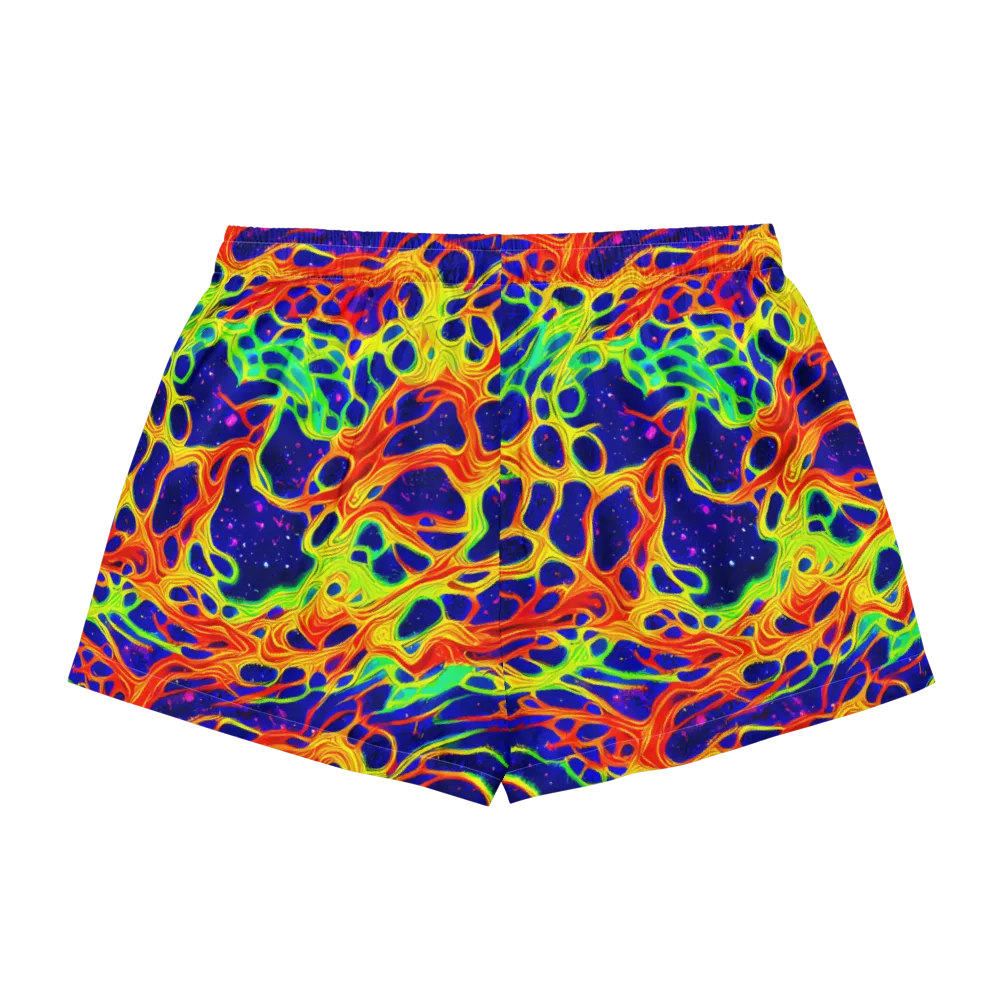 Radiant Organism on Women's Pajama Shorts — Back