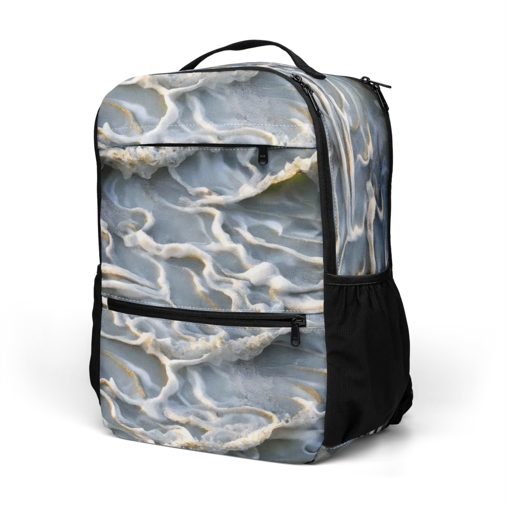 Frosted Tide on Utility Backpack — Left Front