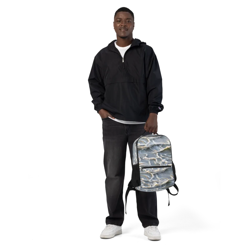 Frosted Tide on Utility Backpack — Front