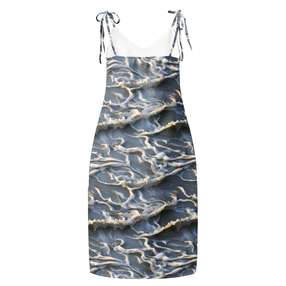 Frosted Tide on Slip Dress — Back