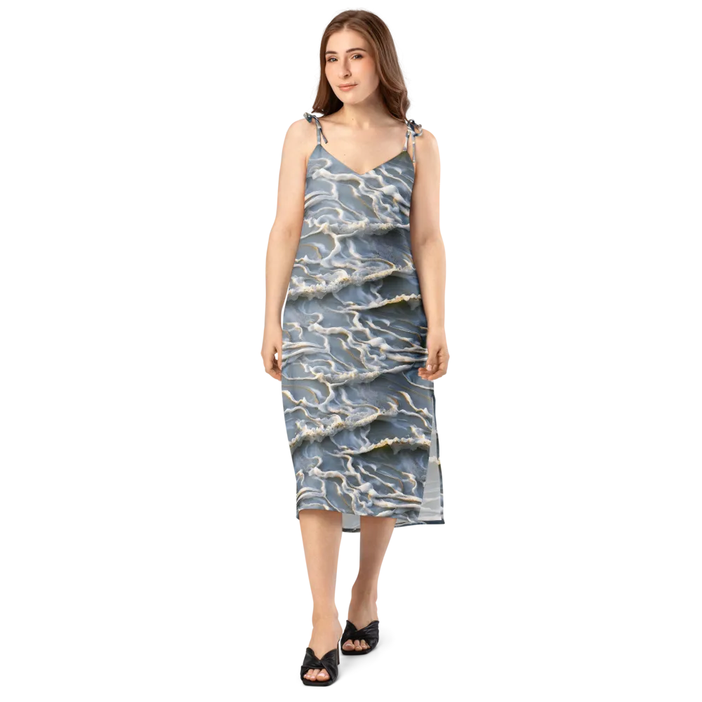 Frosted Tide on Slip Dress — Front
