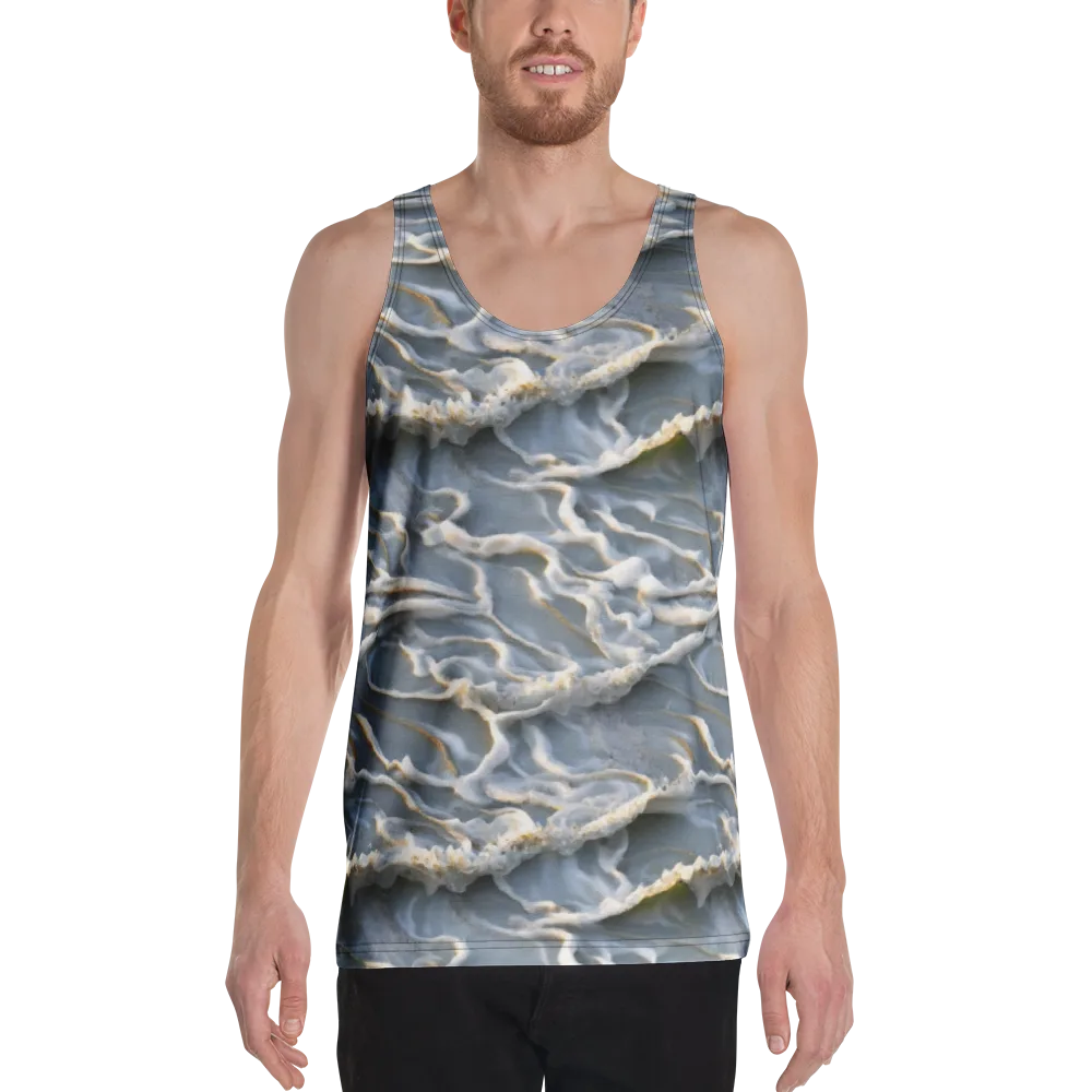 Frosted Tide on Men's Tank Top — Front