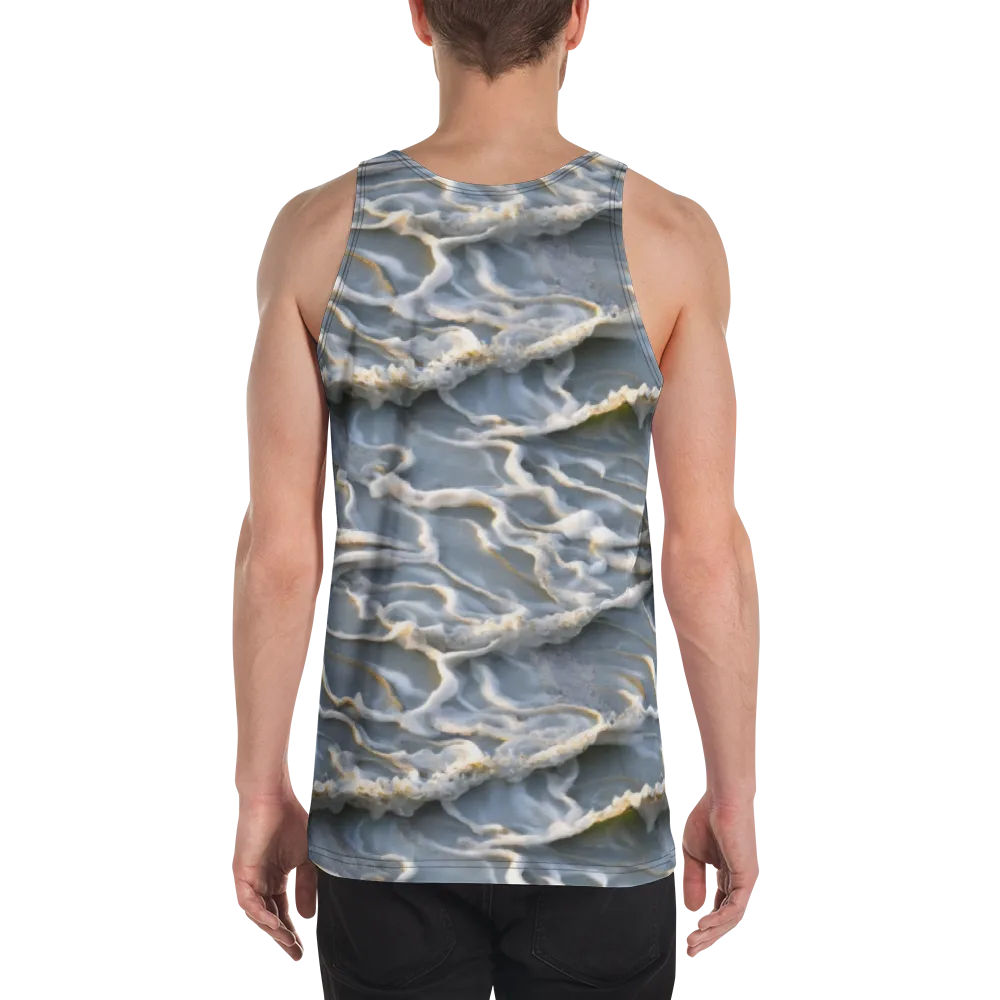 Frosted Tide on Men's Tank Top — Back