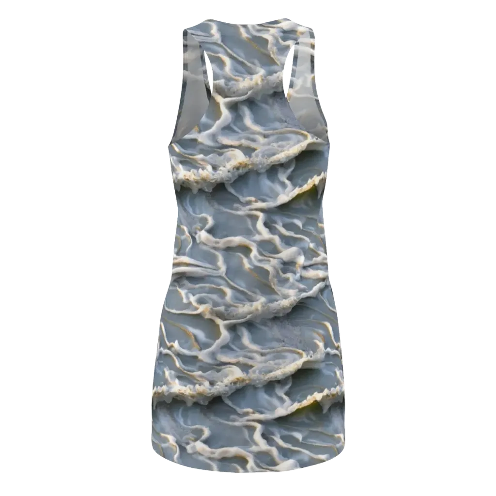 Frosted Tide on Racerback Dress — Back