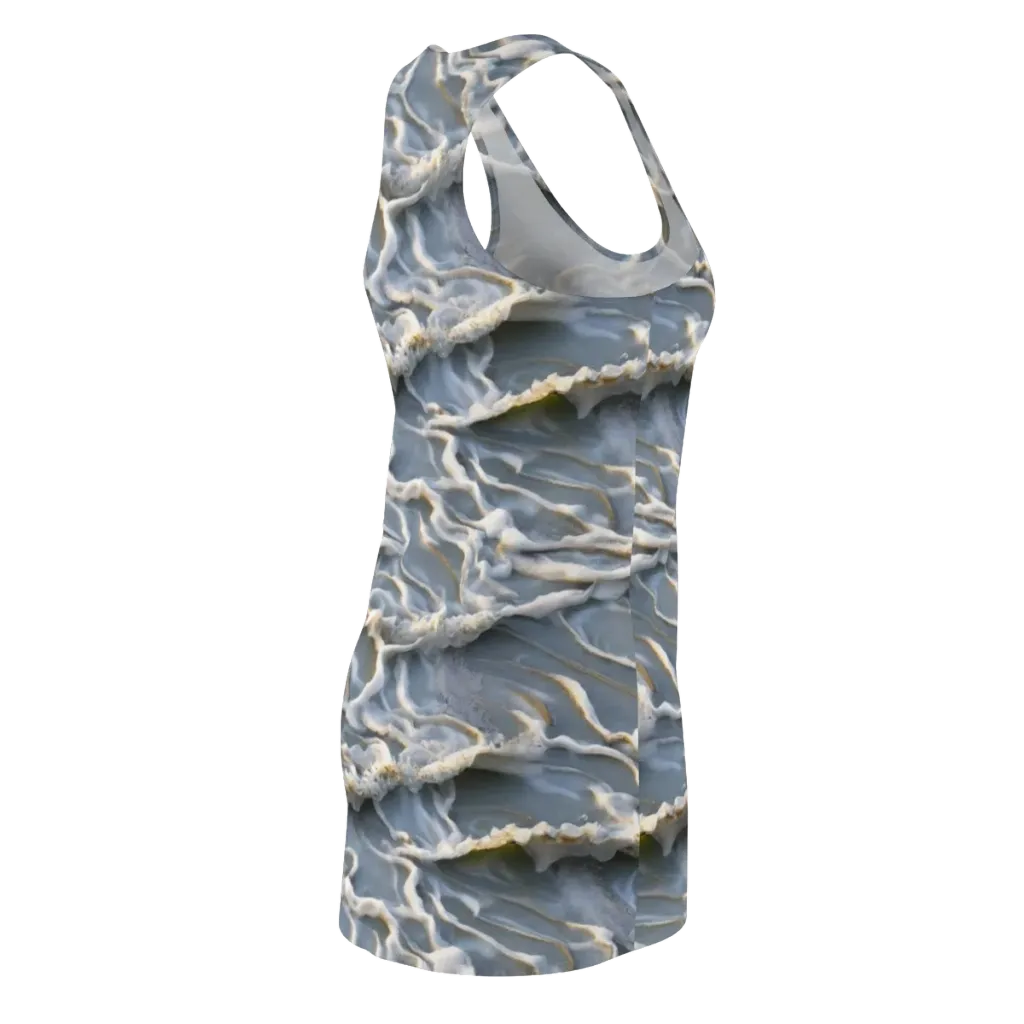 Frosted Tide on Racerback Dress — Back Side