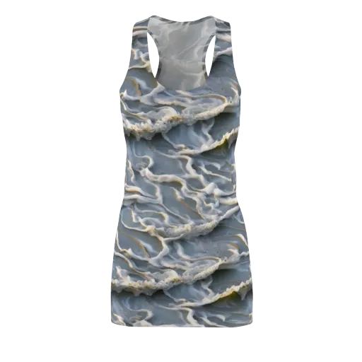 Frosted Tide on a Racerback Dress