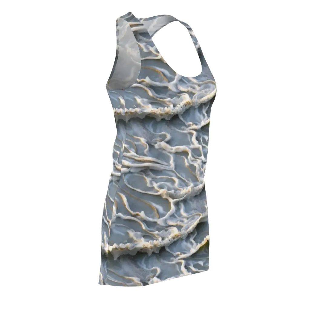 Frosted Tide on Racerback Dress — Front Side