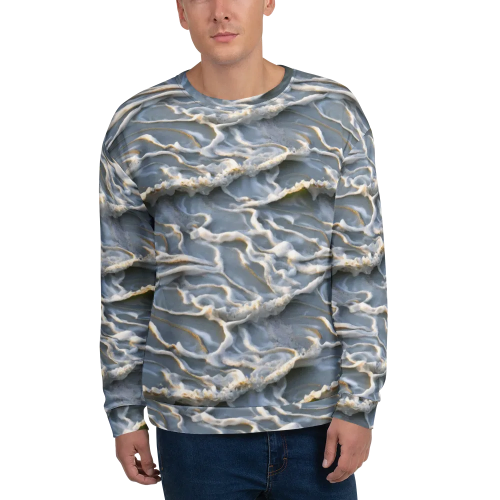 Frosted Tide on Sweatshirt — Front