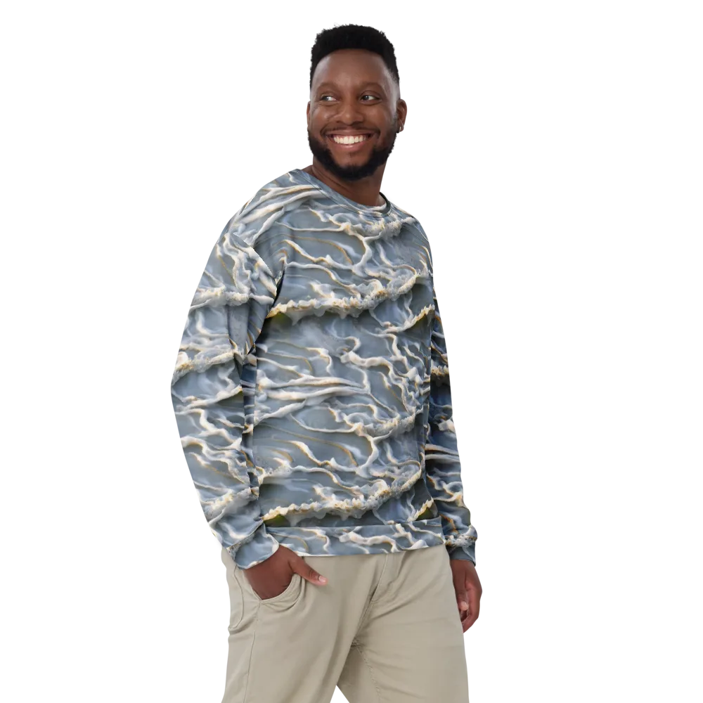 Frosted Tide on Sweatshirt — Front