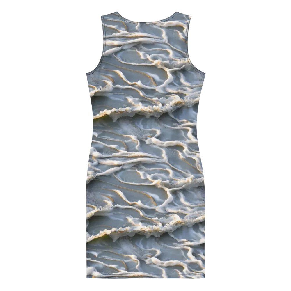 Frosted Tide on Bodycon Dress — Back