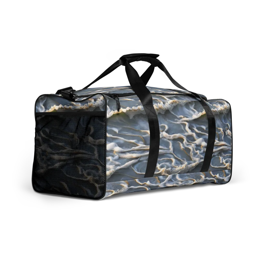 Frosted Tide on Duffle Bag — Right Front