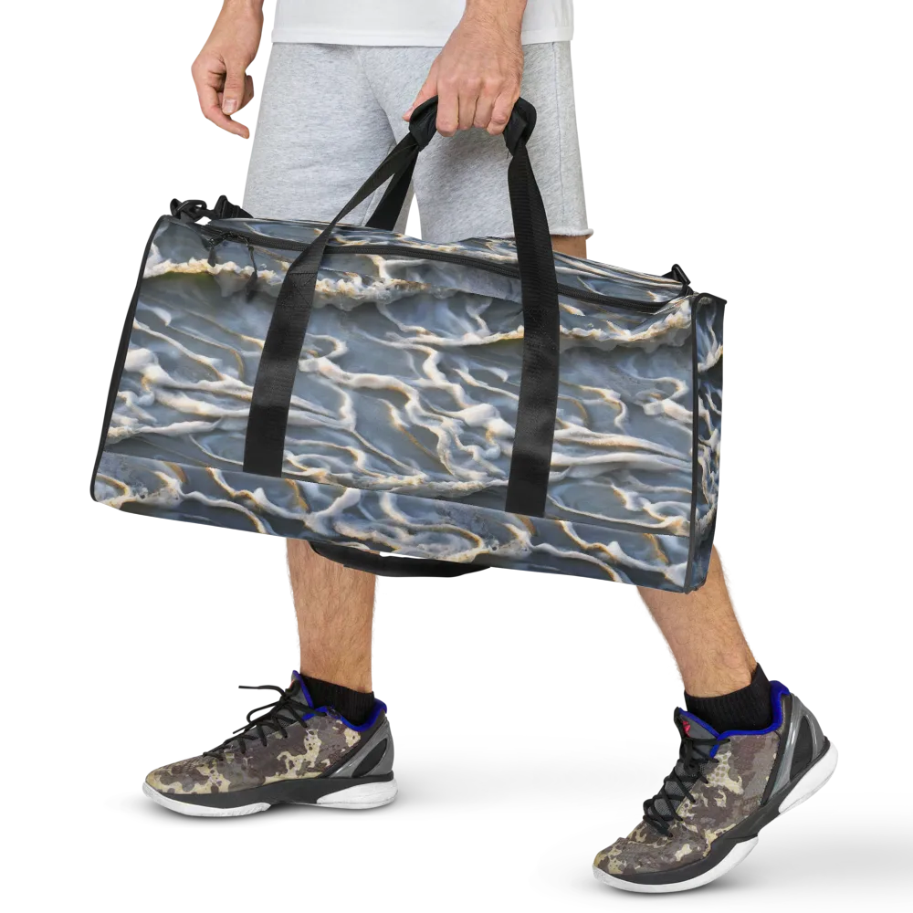 Frosted Tide on Duffle Bag — Front