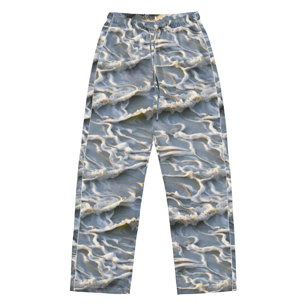 Frosted Tide on Women's Pajama Pants — Front