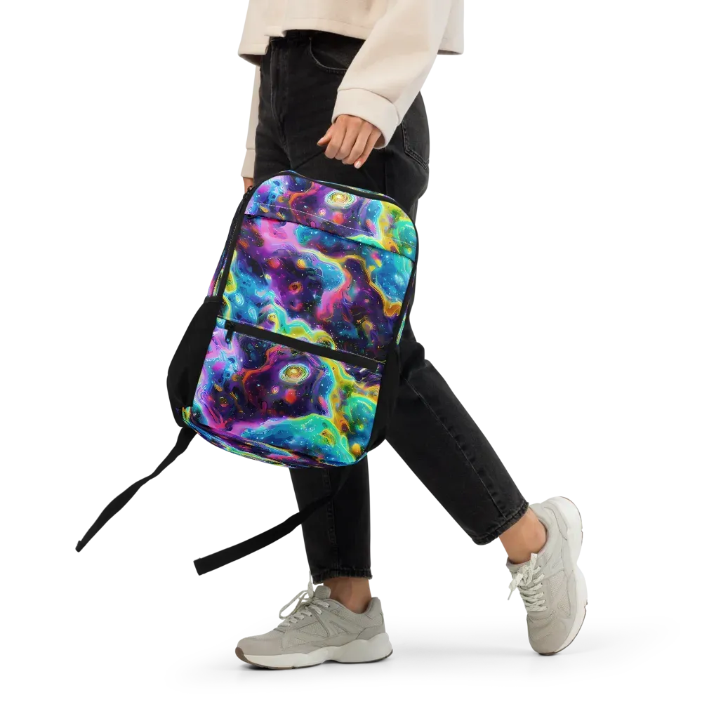 Infinite Iridescence on Utility Backpack — Front