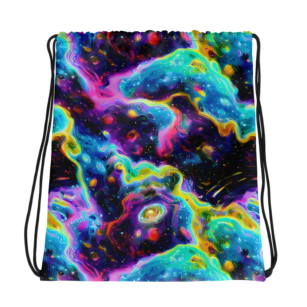 Infinite Iridescence on Drawstring Bag — Photo