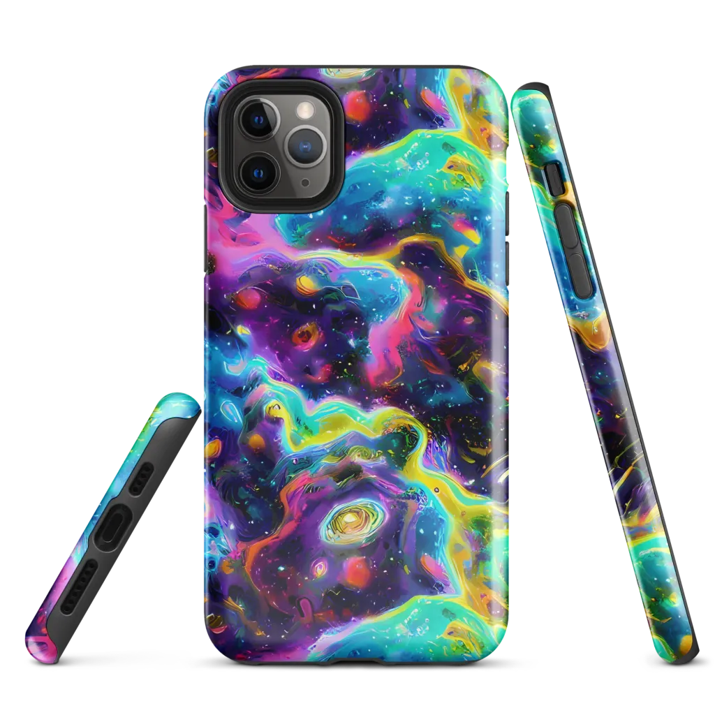 Infinite Iridescence on Tough Case for iPhone® — Front