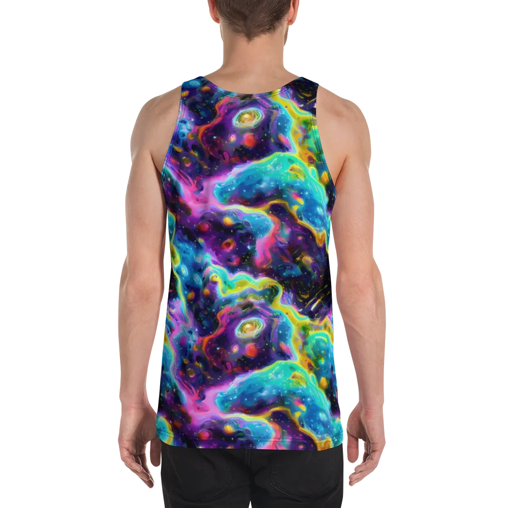 Infinite Iridescence on Men's Tank Top — Back