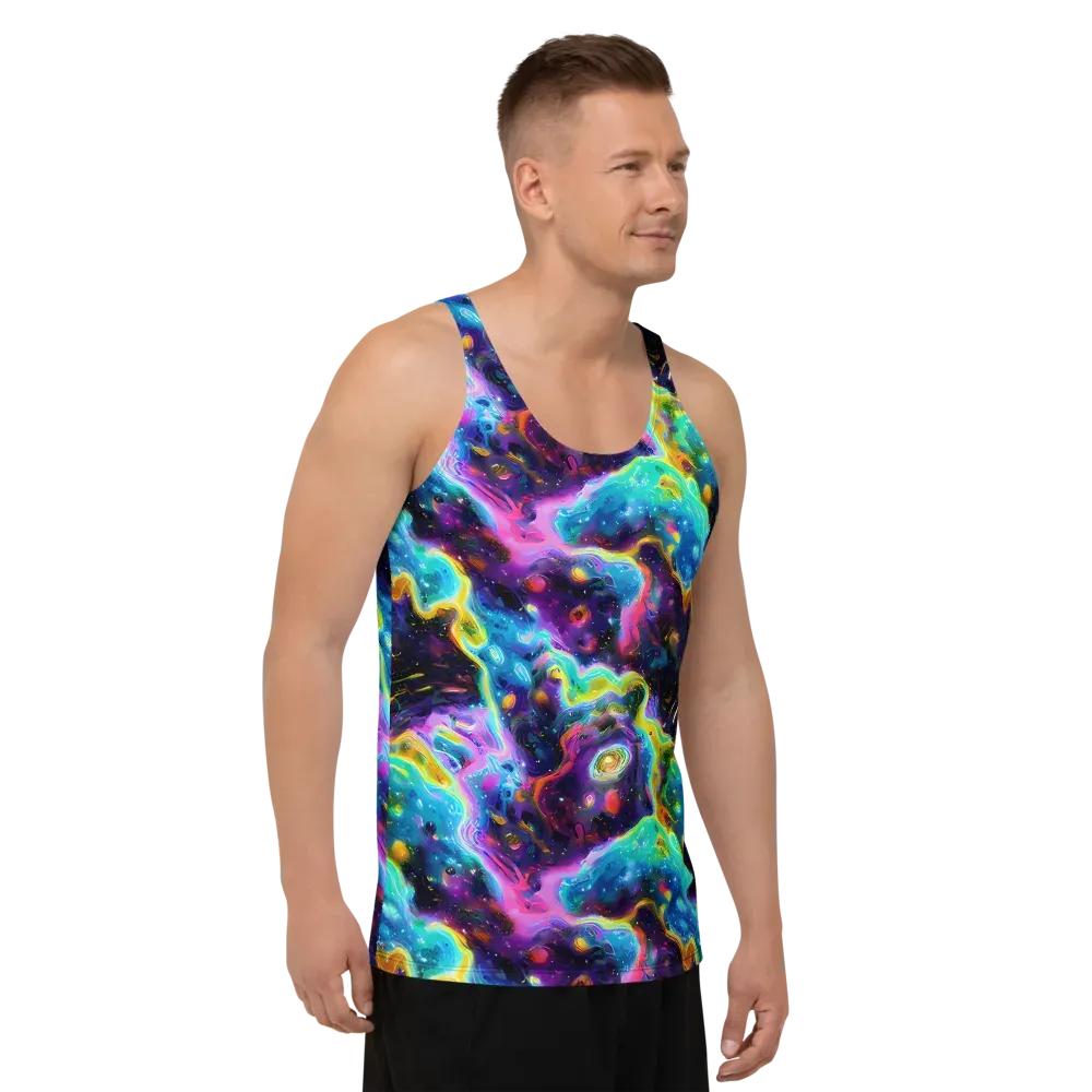 Infinite Iridescence on Men's Tank Top — Right Front