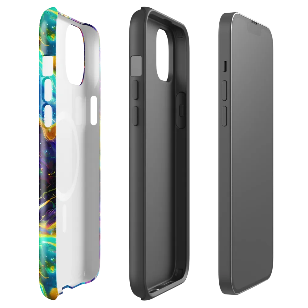 Infinite Iridescence on MagSafe Tough Case for iPhone® — Front