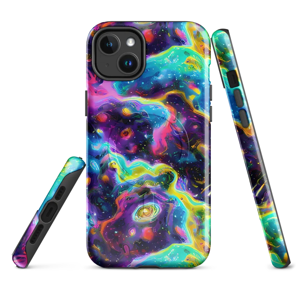 Infinite Iridescence on MagSafe Tough Case for iPhone® — Front