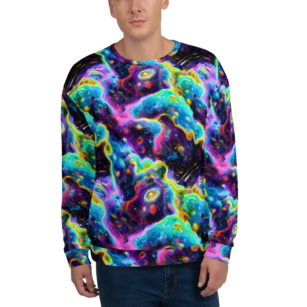 Infinite Iridescence on Sweatshirt — Front