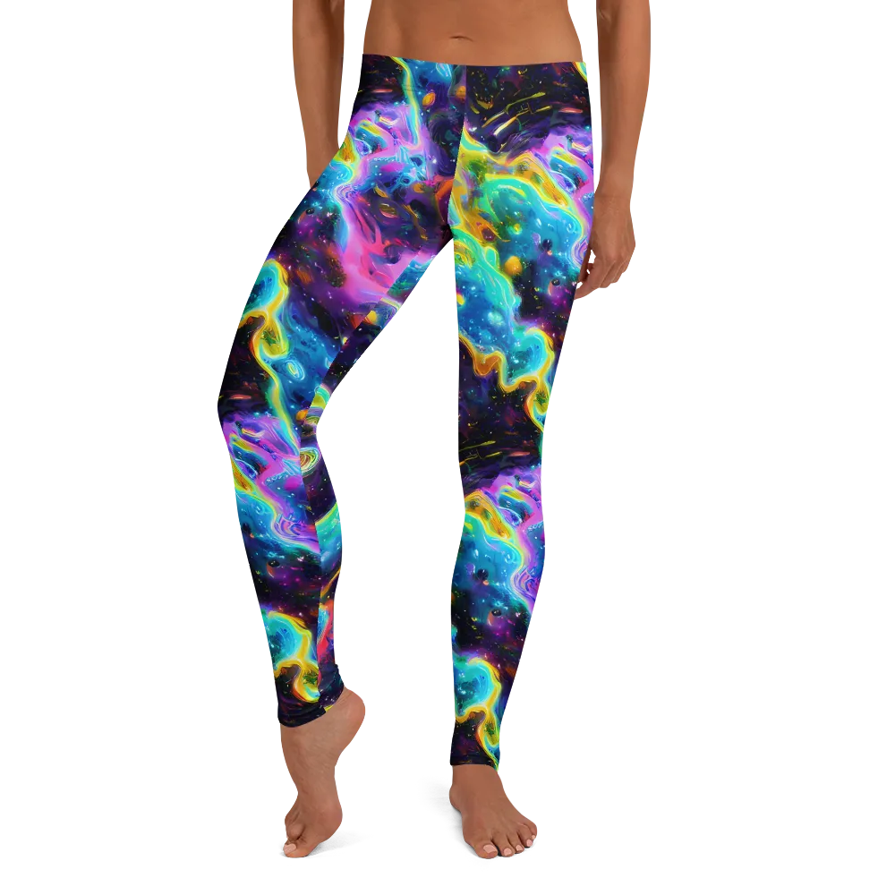 Infinite Iridescence on Leggings — Front