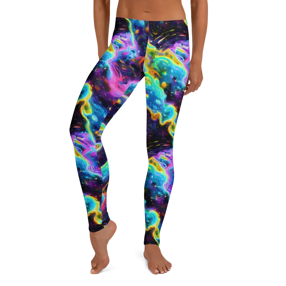 Infinite Iridescence on Leggings — Front