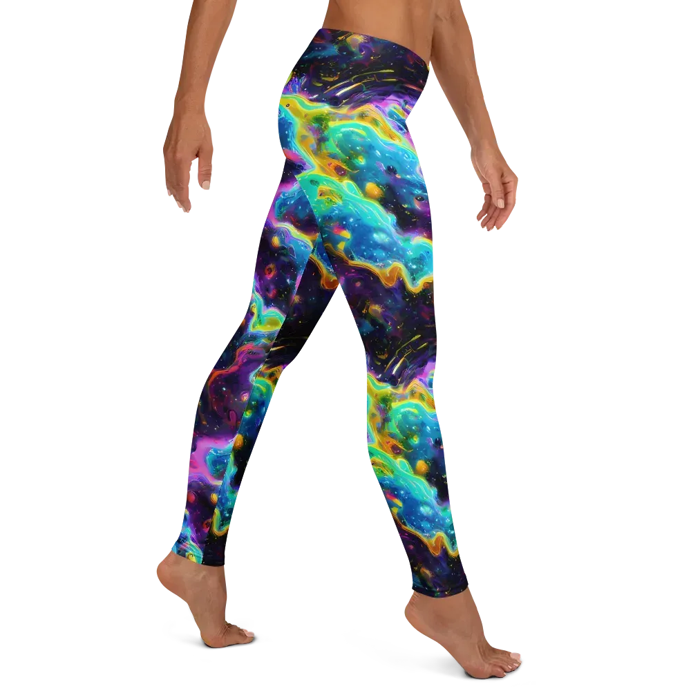 Infinite Iridescence on Leggings — Right