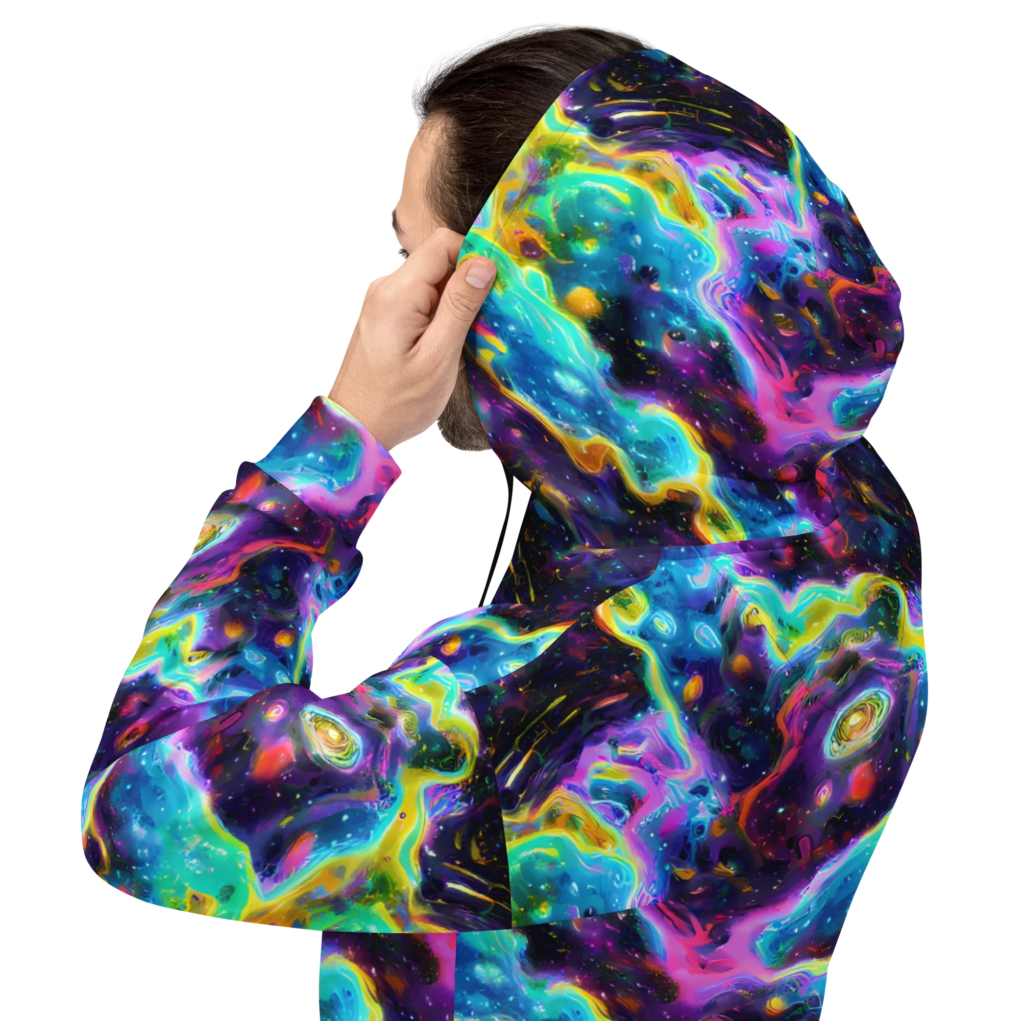 Infinite Iridescence on Hoodie — Back