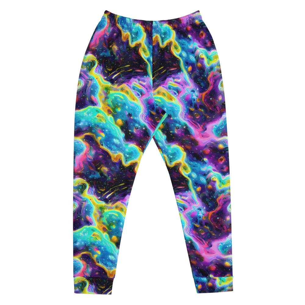 Infinite Iridescence on Men's Joggers — Front