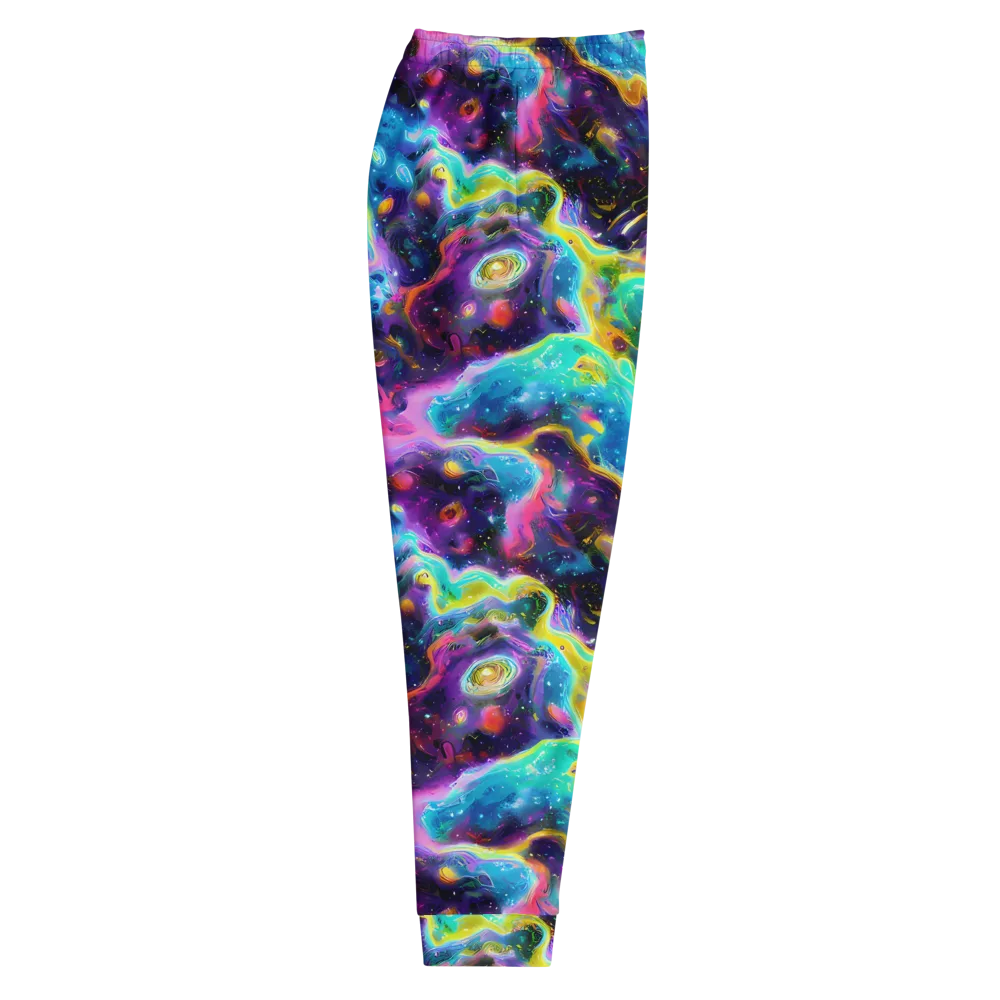 Infinite Iridescence on Men's Joggers — Right