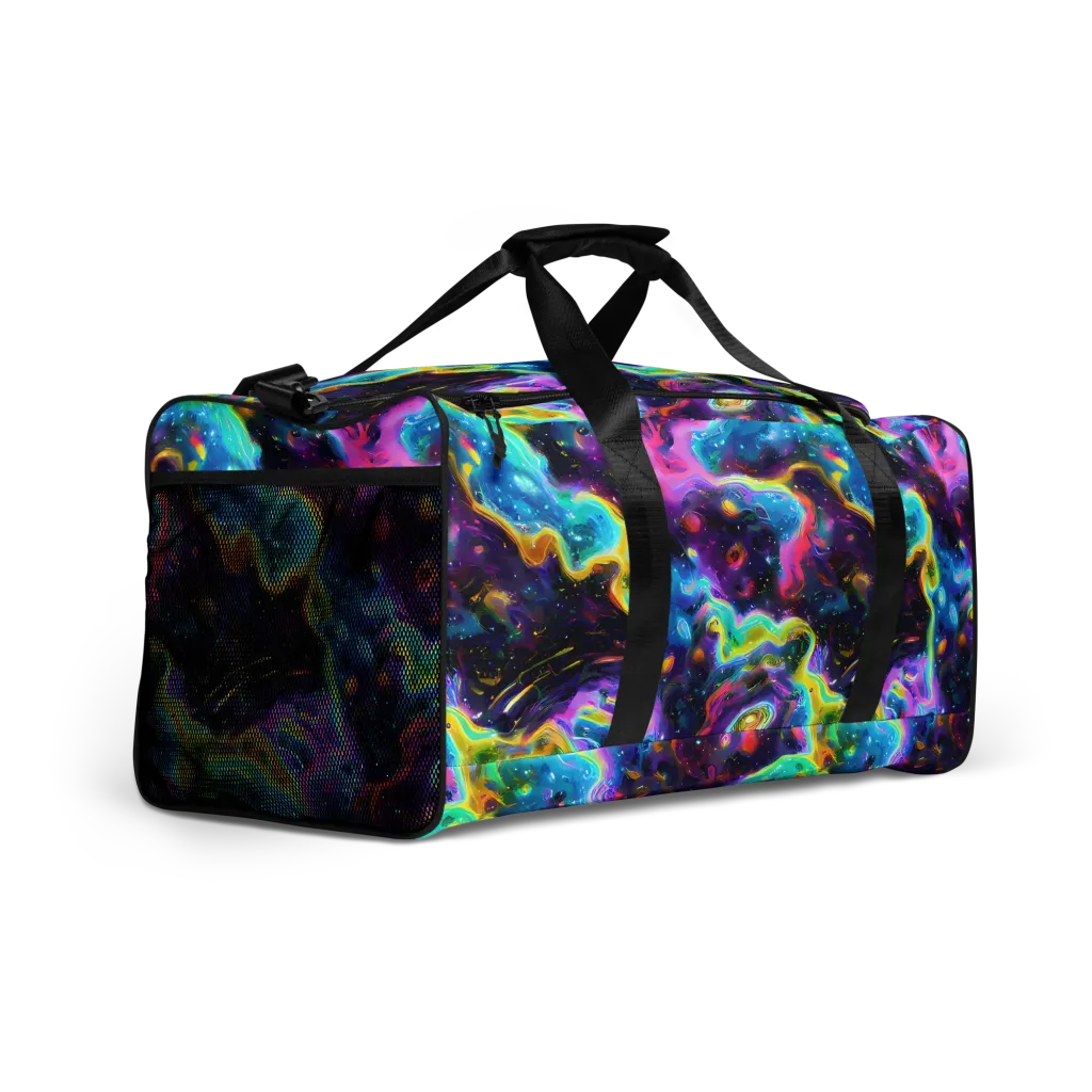 Infinite Iridescence on Duffle Bag — Right Front