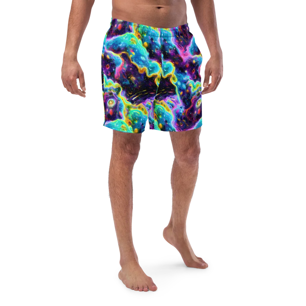 Infinite Iridescence on Swim Trunks — Front
