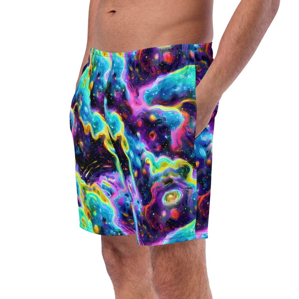 Infinite Iridescence on Swim Trunks — Left Front