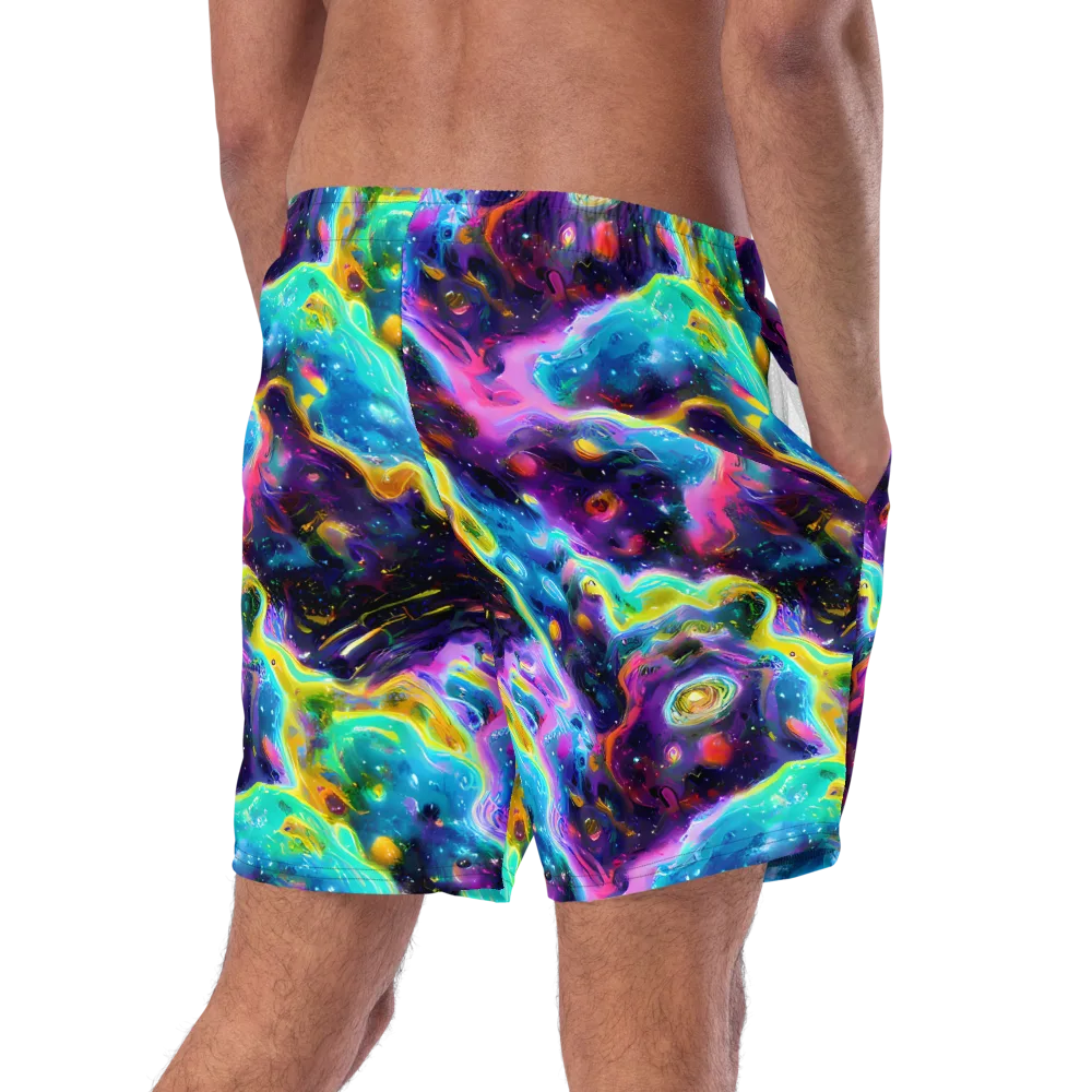 Infinite Iridescence on Swim Trunks — Right Back