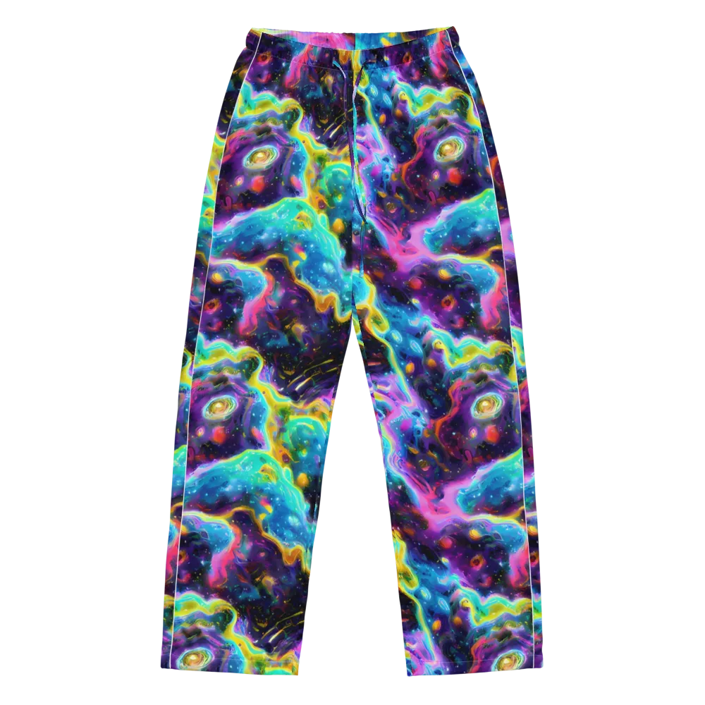 Infinite Iridescence on Women's Pajama Pants — Front