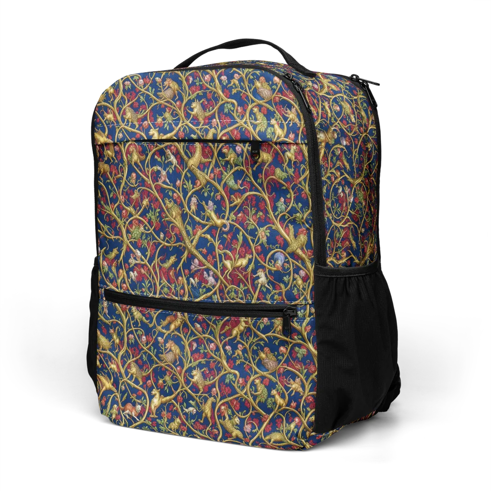 Nocturne Bestiary on Utility Backpack — Left Front