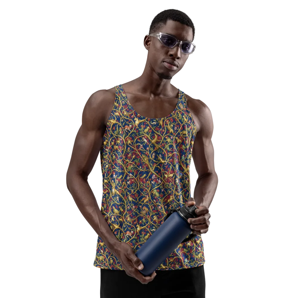 Nocturne Bestiary on Men's Tank Top — Front