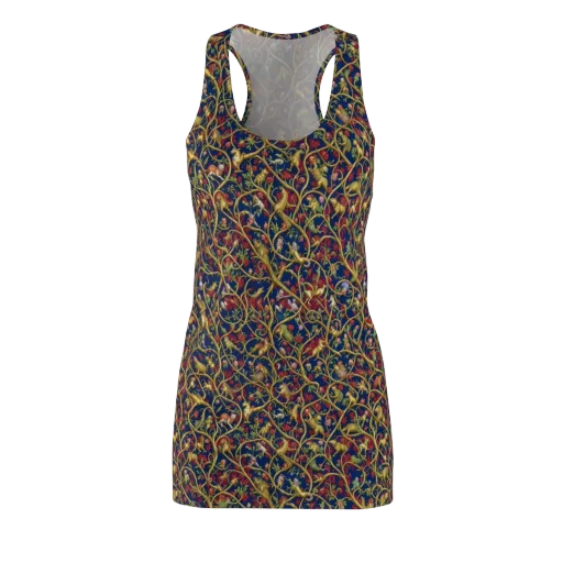 Nocturne Bestiary on a Racerback Dress