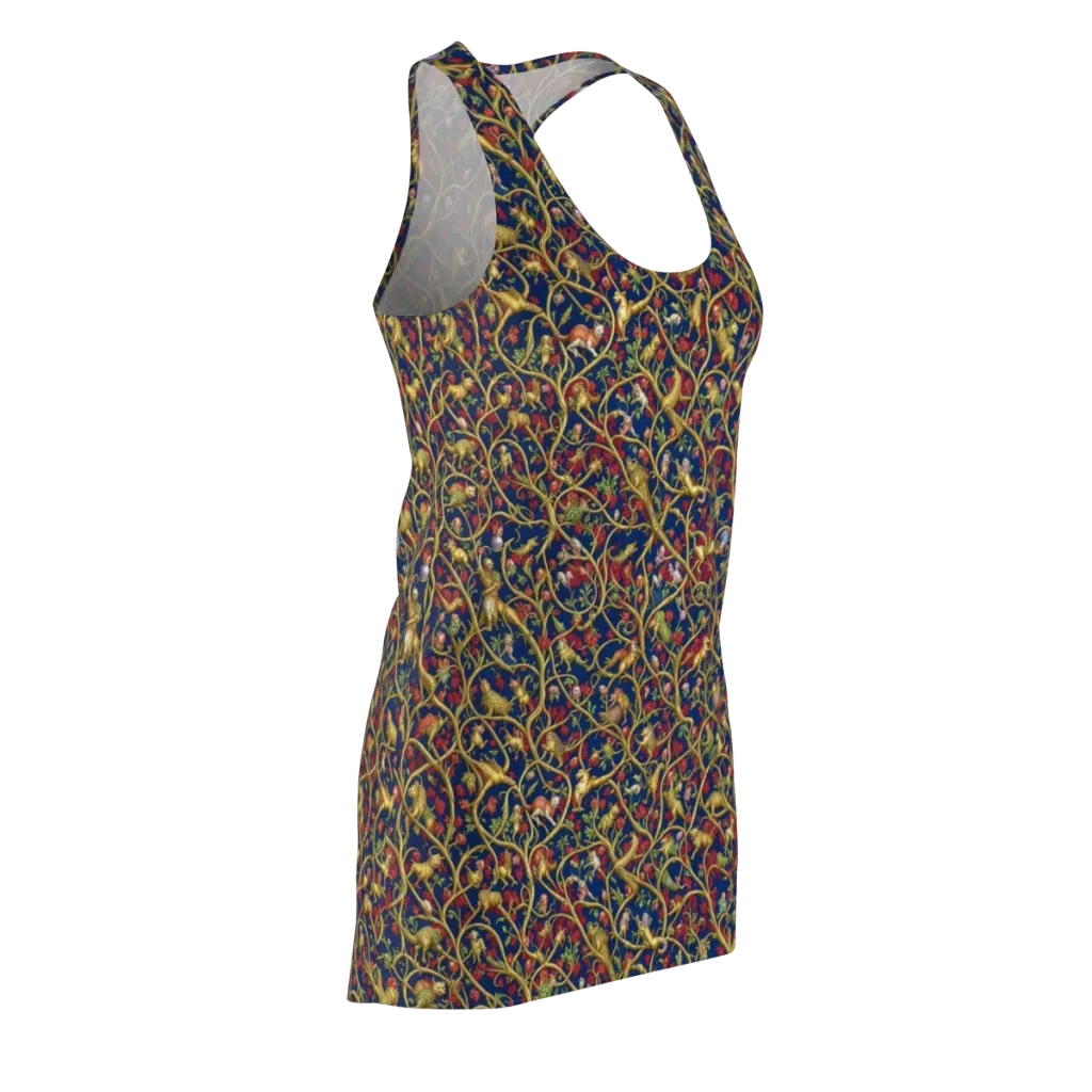 Nocturne Bestiary on Racerback Dress — Front Side