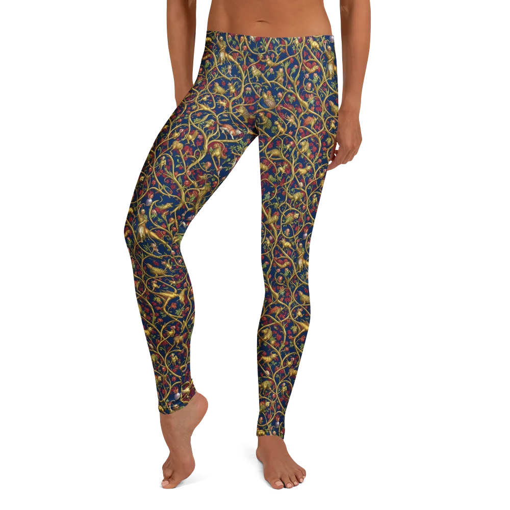 Nocturne Bestiary on Leggings — Front
