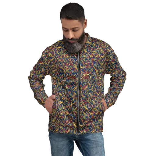 Nocturne Bestiary on a Bomber Jacket
