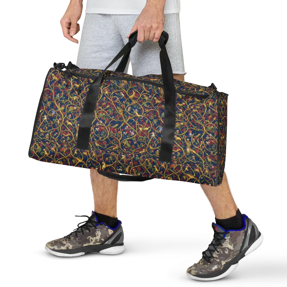 Nocturne Bestiary on Duffle Bag — Front