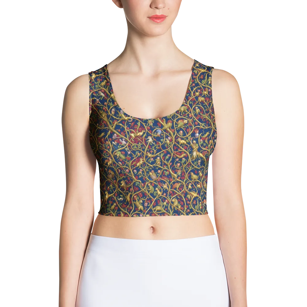 Nocturne Bestiary on Crop Top — Front