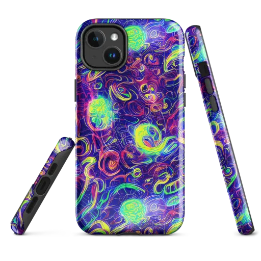 Limefire Ribbons on a MagSafe Tough Case for iPhone®