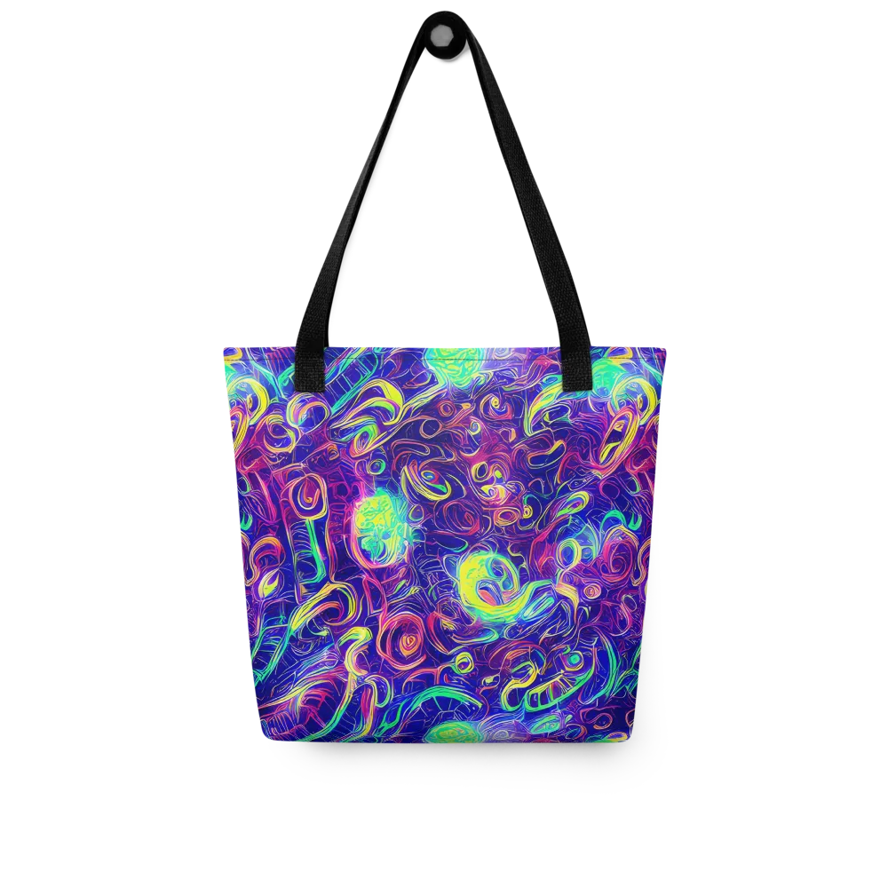 Limefire Ribbons on Tote Bag — Front