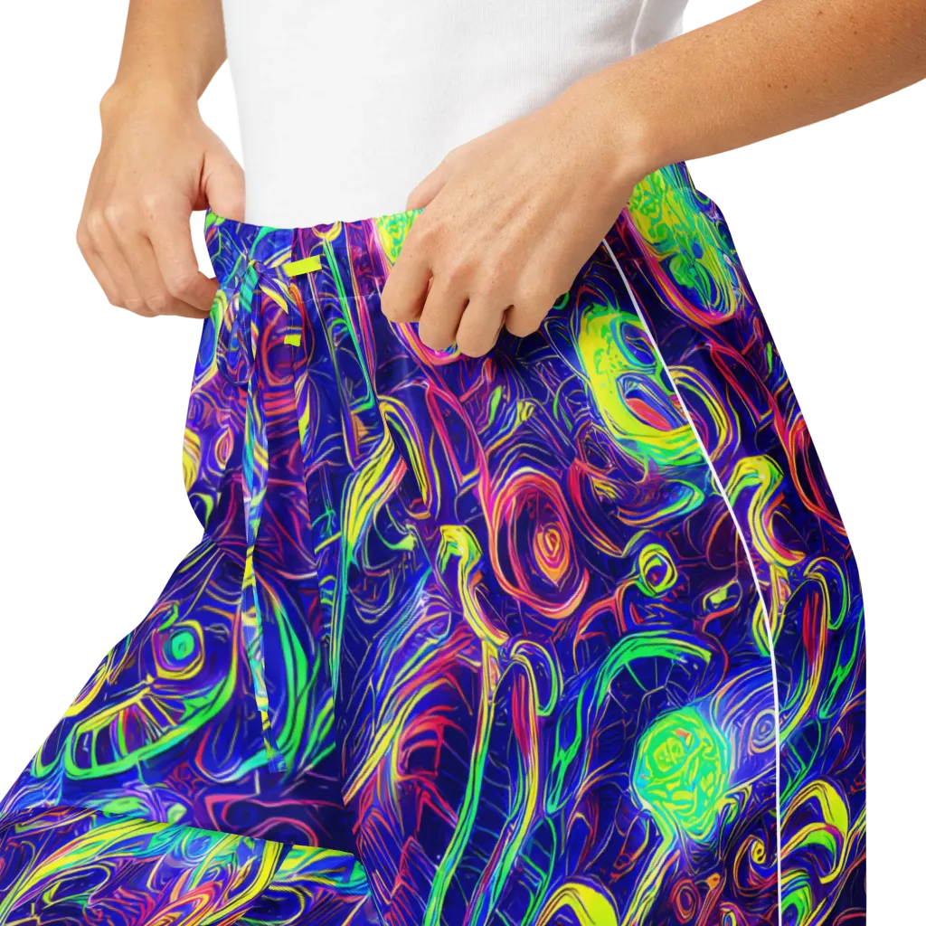 Limefire Ribbons on Women's Pajama Pants — Product details