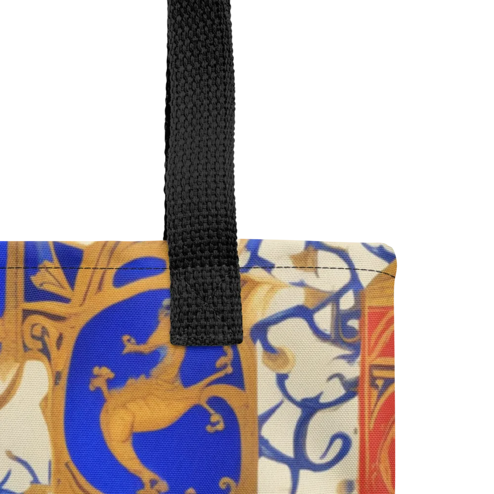 Cobalt Baroque on Tote Bag — Product details