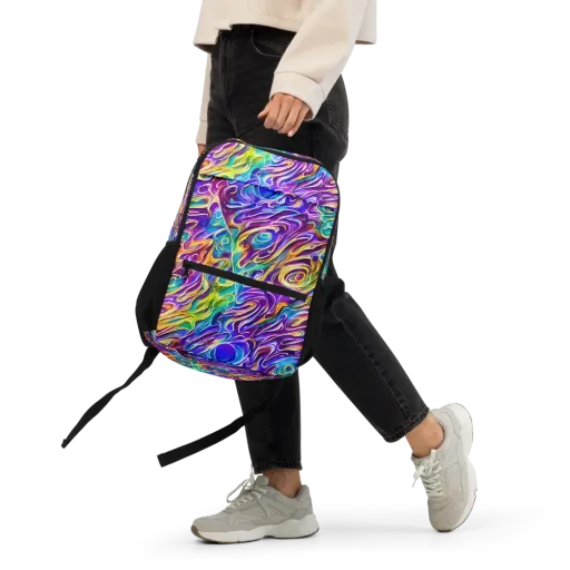 Chromatic Flame on a Utility Backpack
